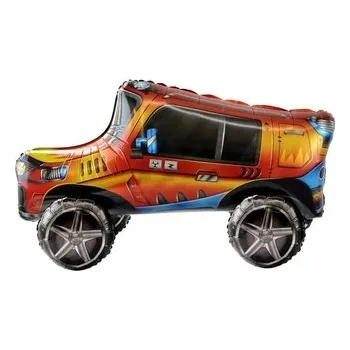 Balónek Fóliový balónek Auto Jeep 3D 89x45x37 cm