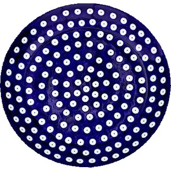 Talíř Jídelní talíř Keramika 'Bolesławiec' kamenina kulatý 24 cm