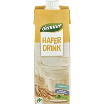 Rostlinné mléko Dennree Ovesný nápoj 1l bio BIO VEGAN Množství: 1 ks