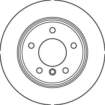 Brzdový kotouč TRW DF6106 Brzdový kotouč