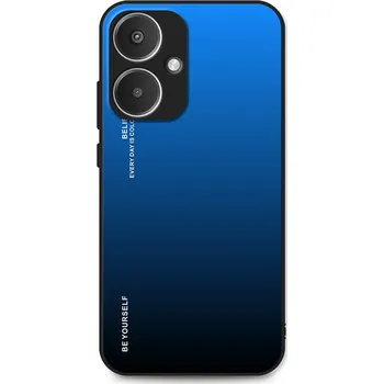 Pouzdro na mobilní telefon Kryt Xiaomi Redmi 13C 5G pevný duhový modrý (obal neboli pouzdro na Xiaomi Redmi 13C 5G)