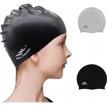 Plavecká čepice Plavecká čepice Silikonová Qilang růžová