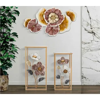 Konferenční stolek Sada odkládacích stolků Halsten 36 cm vícebarevná