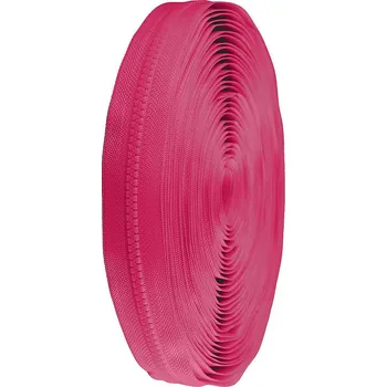 Zip Zip kostěný No 5 metráž, velké, 146 pink