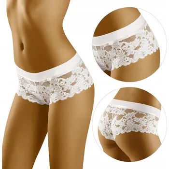 Kalhotky Wol-Bar Kalhotky Jade Bílé XL