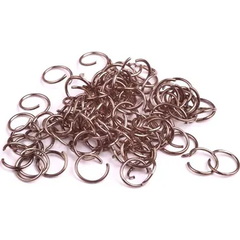 Korálek Spojovací kroužky rodium 4 mm