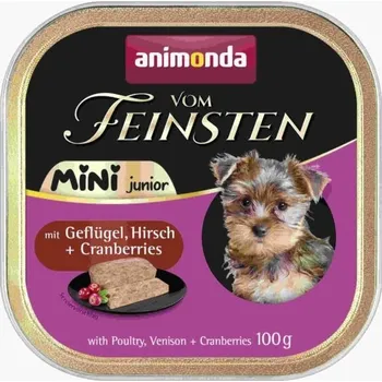 Krmivo pro psa ANIMONDA Vom Feinsten mini junior drůbež/jelen 100g