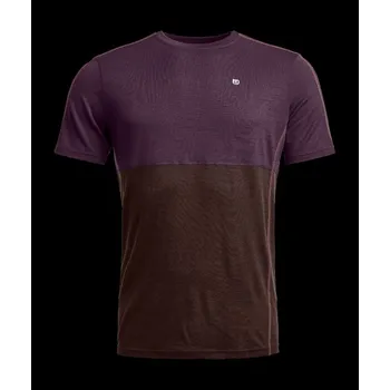 Pánské Tričko Ortovox 185 Rock'N'Wool T-Shirt Men's Barva: Dark Wild Berry, Velikost: XL