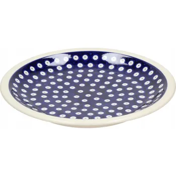 Talíř Mělký jídelní talíř Bolesławiec 24,5 cm, dekor 42