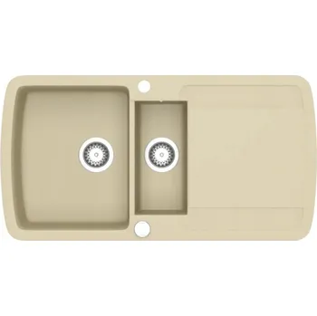 Granitový dřez Granitový dřez do kuchyně 960x500mm béžový