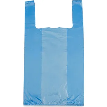 Taška mikrotenová 30x37 cm Varianta: 2 modrá, Balení: 100 ks
