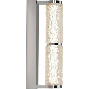 Nástěnné svítidlo Nástěnné svítidlo Maxlight stříbrné s integrovaným LED zdrojem 14 W