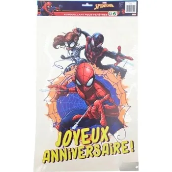 Stínítko do auta FÓLIE DEKORAČNÍ NA OKNO Spider-Man