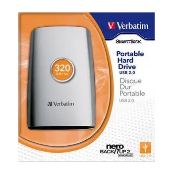 Externí pevný disk Pevný disk Verbatim SMARTDISK 320GB 2,5"
