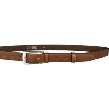 Módní doplněk PENNY BELTS Kožený opasek 17648 hnědý - 105 cm