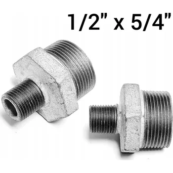 Fitinka REDUKČNÍ VSUVKA POZINK 5/4 X 1/2" DVOJITÉ ŠROUBENÍ
