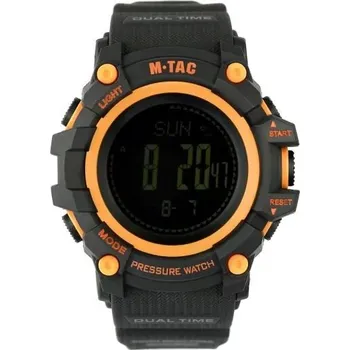 Hodinky Taktické hodinky M-Tac Adventure černo-oranžové