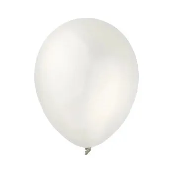 Balónek Latexové balónky Decomex 9" bílé 100 ks