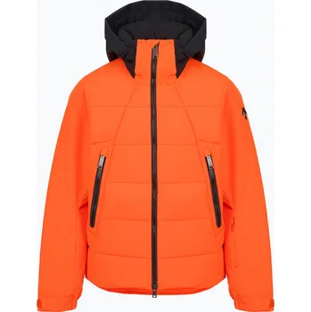 Dětská lyžařská bunda Descente Puff mandarin orange