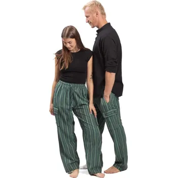 Kalhoty CLASSIC STRIPES zelené III. L