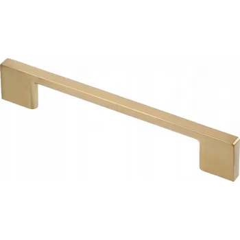 Nábytkové kování Nábytková úchytka zlatá mosaz 160mm GTV UZ-819160-16