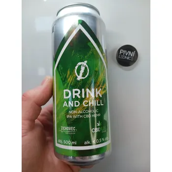 Pivo Zichovec Drink and Chill Ø 0,5% 0,5l