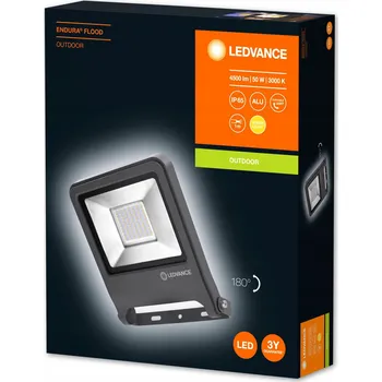 LED reflektor 50W 4500lm 3000K IP65 Šedý LEDVANCE Floodlight Endura
