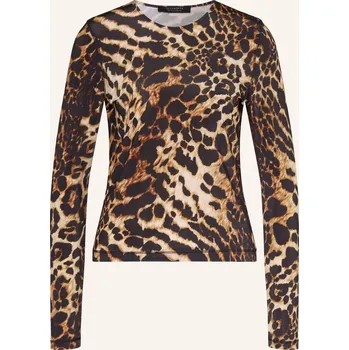 Dámské tričko Allsaints Dlouhé Rukávy Katlyn, černá / velbloudí