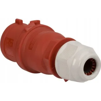 Elektrická zásuvka Elektrická Zásuvka přenosná podlahová Bals červená