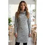 Dámská prodloužená mikina premium ALTISPORT VOJ/ALW067MI06 SVĚTLE HNĚDÁ XS