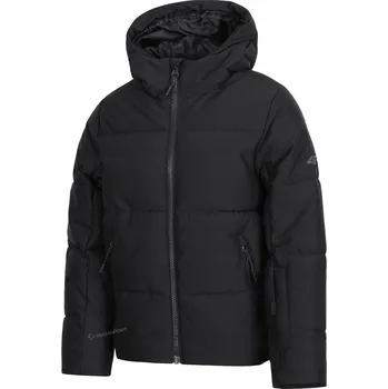 4F CHLAPECKÁ TEPLÁ ZIMNÍ BUNDA PÉŘOVÁ PROŠÍVANÁ LYŽAŘSKÁ / vel 158