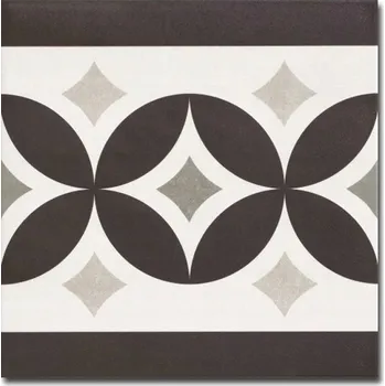 Dlažba Dekorativní gresové dlaždice REALONDA HANOI CIRCLE CENEFA 33,0x33,0