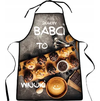 Kuchyňská zástěra Kuchyňská zástěra ke Dni babiček, vtipný dárek pro babičku