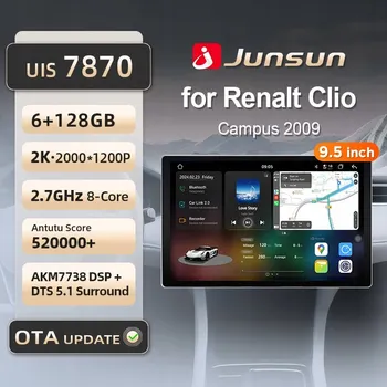 Autorádio Autorádio Junsun pro Renault Clio Campus 2009, 2-DIN