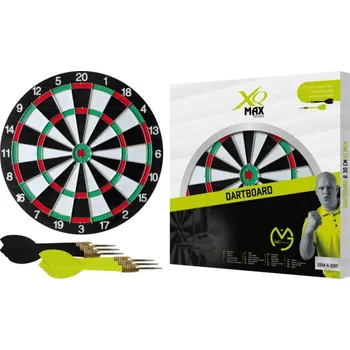 Terč na šipky Šipky s terčem XQ-MAX MVG Dartboard 38 cm - SET
