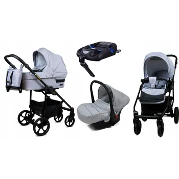 Kočárek Kočárek 4v1 BabyLux TRAILUX ALU - sportovní kočárek, hluboká korba, autosedačka ISOFIX