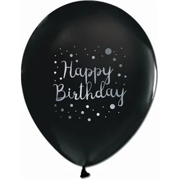 Balónek Nafukovací balónky 5ks Happy Birthday