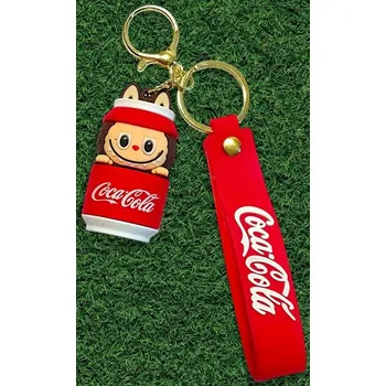 Přívěsek Na Klíče Figurka Labubu jako přívěsek na klíče, batoh nebo kabelku - dárek /3