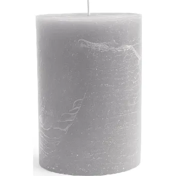 Svíčka ARÔME Rustikální svíčka 360 g stříbrná