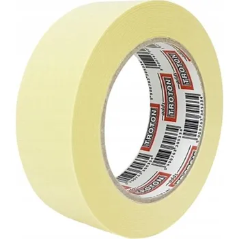 Lepicí páska TROTON Žlutá papírová maskovací páska 38mm x 50m
