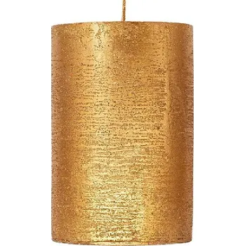Svíčka ARÔME Rustikální svíčka zlatá