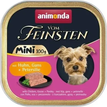 Krmivo pro psa ANIMONDA Vom Feinsten mini adult kuře/husí maso/petržel 100 g
