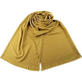 Šála / pléd 70x205 cm, velké, 4 (70x205 cm) hořčicová