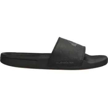 Pánské pantofle Pánské kožené pantofle Quiksilver RIVI NUBUCK SLIDE 6 Černá
