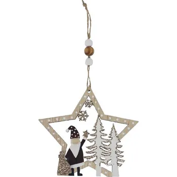 Vánoce Hvězda k zavěšení D7532