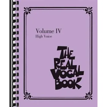The Real Vocal Book - Volume IV: High Voice (Hal Leonard Publishing Corporation)(Brožovaná)