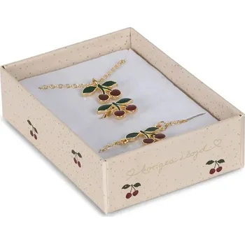 Souprava šperků Sada šperků Konges Sløjd CHERRY JEWELRY SET KS101920 béžová 08X, vel. ONE SIZE