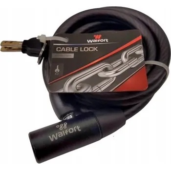 Zabezpečení kola lankem Walfort 062065