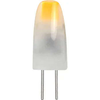 Žárovka LED žárovka G4 1W = 8W teplá bílá AC/DC 12V