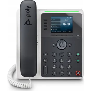 Zabezpečení domácnosti IP telefon HP Poly Edge E220, 2,8" IPS displej, 4 linky, PoE, Bluetooth 5.0